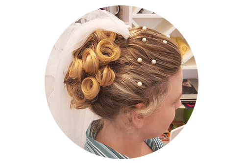 Braut Frisur
